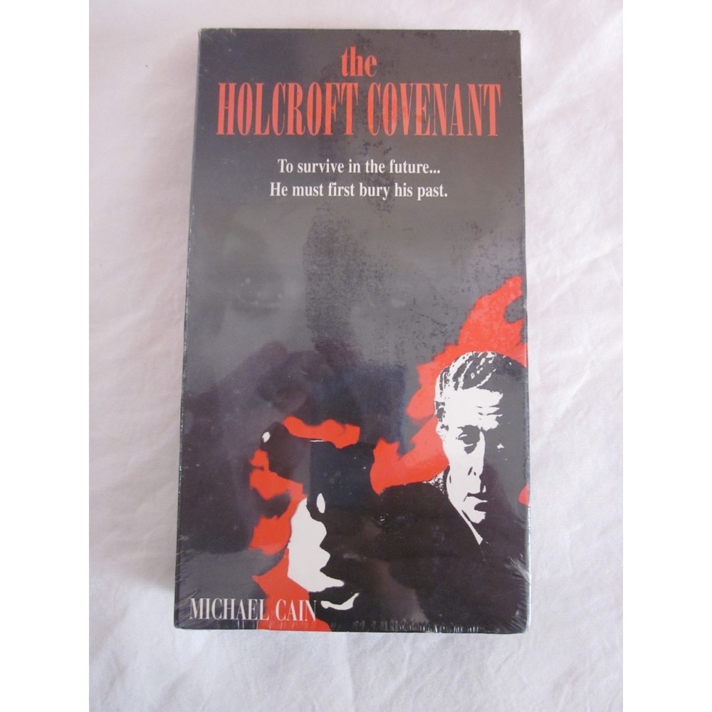 The Holcroft Covenant VHS 1985 Michael Caine Sealed Vintage Movie New Sealed